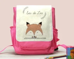 Sac à dos enfant Personnalisable - Renard