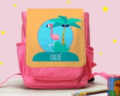 Sac à dos Flamant rose