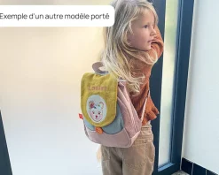 Sac à dos pour enfant personnalisé - Mme Lapin