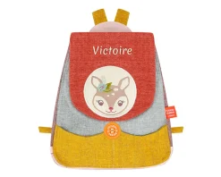Sac à dos pour enfant personnalisé - Mme Faon