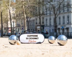 Sacoche de pétanque personnalisable - Message