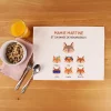Set de table personnalisé - Mamie Renard et sa meute