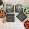 Sous-verres personnalisés en ardoise naturelle