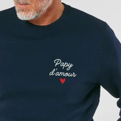 Sweat personnalisé brodé - Message