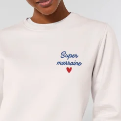 Sweat personnalisé brodé - Message