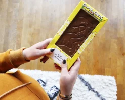 Tablette de chocolat personnalisée en forme de labyrinthe