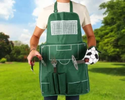 Tablier homme barbecue foot