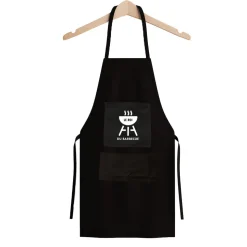 Tablier noir - Roi du barbecue