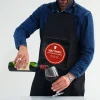 Tablier noir personnalisé - Chef étoilé