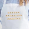Tablier personnalisé - Scrabble