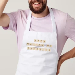 Tablier personnalisé - Scrabble