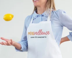 Tablier personnalisé femme - Mère-veilleuse