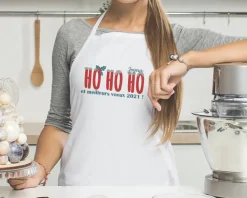 Tablier personnalisé Noël - Ho Ho Ho !