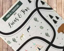 Tapis de jeu pour enfant - Aventures Sauvages