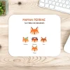 Tapis de souris personnalisé - Maman Renard et sa meute