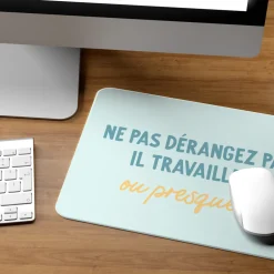 Tapis de souris personnalisé - Message