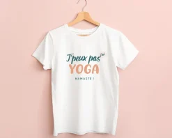 Tee shirt personnalisé femme - J'peux pas