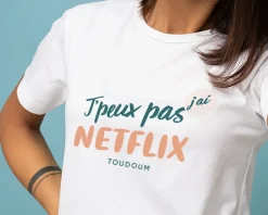 Tee shirt personnalisé femme - J'peux pas
