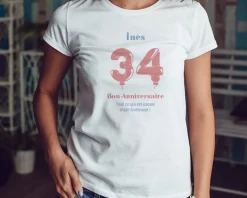 Tee shirt personnalisé femme - Ballons