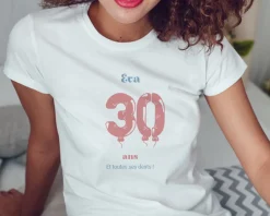 Tee shirt personnalisé femme - Ballons