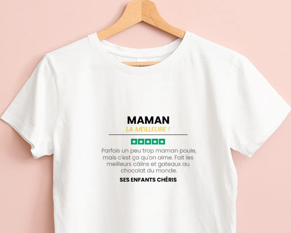 Tee shirt personnalisé femme - Avis client