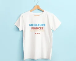 Tee shirt personnalisé femme - Meilleure Fiancée