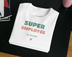 Tee shirt personnalisé femme - Super Employée