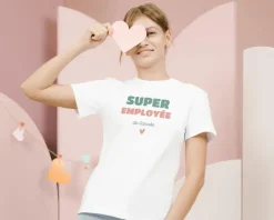 Tee shirt personnalisé femme - Super Employée
