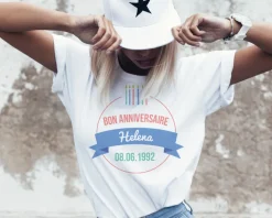 Tee shirt personnalisé femme - Bougies