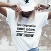 Tee shirt personnalisé femme - Légendes