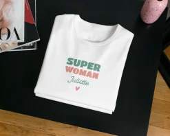 Tee shirt personnalisé femme - Super