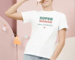 Tee shirt personnalisé femme - Super