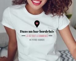 Tee shirt personnalisé femme - Là où tout a commencé