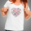 Tee shirt personnalisé femme - Mots d'Amour