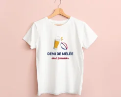 Tee shirt personnalisé femme - Apéro rugby