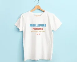 Tee shirt personnalisé femme - Meilleure Femme