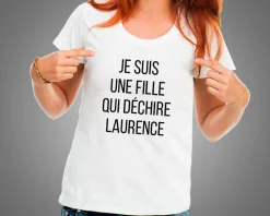 Tee shirt personnalisé femme - Message