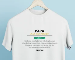 Tee shirt personnalisé homme - Avis client