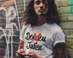 Tee shirt personnalisé homme - Respecte mon Prénom