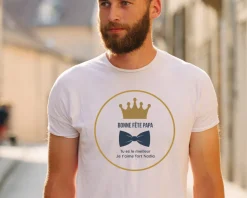 Tee shirt personnalisé homme - Papa Royal