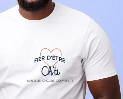 Tee shirt personnalisé homme - Fier d'être