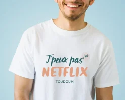 Tee shirt personnalisé homme - J'peux pas