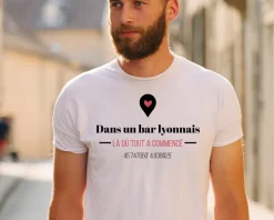 Tee shirt personnalisé homme - Là où tout a commencé