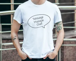 Tee shirt personnalisé homme - Bulle dialogue