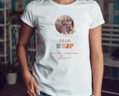 Tee shirt personnalisé photo - EVJF