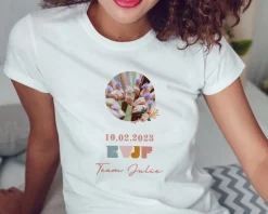 Tee shirt personnalisé photo - EVJF