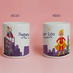 Tirelire personnalisable - Super-héros
