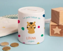 Tirelire personnalisable - Collection animaux