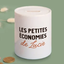Tirelire personnalisée - Message