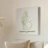 Toile canva personnalisée - Naissance d'un lien